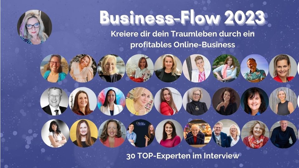 Onlinekongress Business-Flow 2023 von Conny Bock mit Mandy Ahlendorf