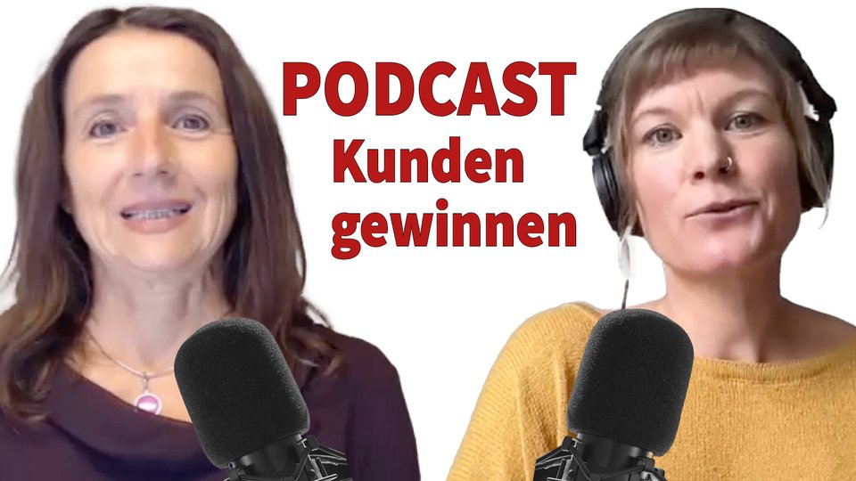 Podcast - Kunden gewinnen, Interview Mandy Ahlendorf mit Hannah Dietze